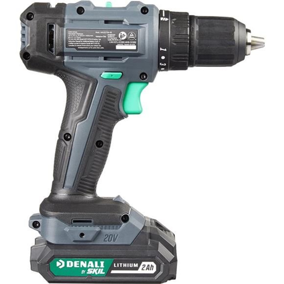 20V Drill Driver Kit with 36-Piece Bit Set, Includes 2.0Ah Lithium Battery - Picture 3 of 6